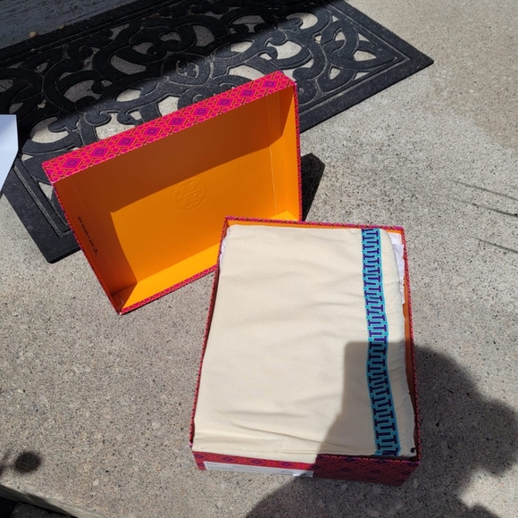 New Black Tory Burch Metal Miller 65mm Wedge Sandal size 8.5 - Picture 4 of 11